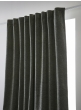 Lot de 2 Rideaux Blackout Romarin 140 x 260 cm – Occultant Polaire – Galon Fronceur
