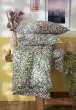 Parure de lit réversible MYOSOTIS 240 x 220 cm + 2 taies 100% coton 57 fils
