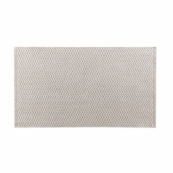 Tapis rectangle 50 x 80 cm coton/polyester tisse flavio Sans