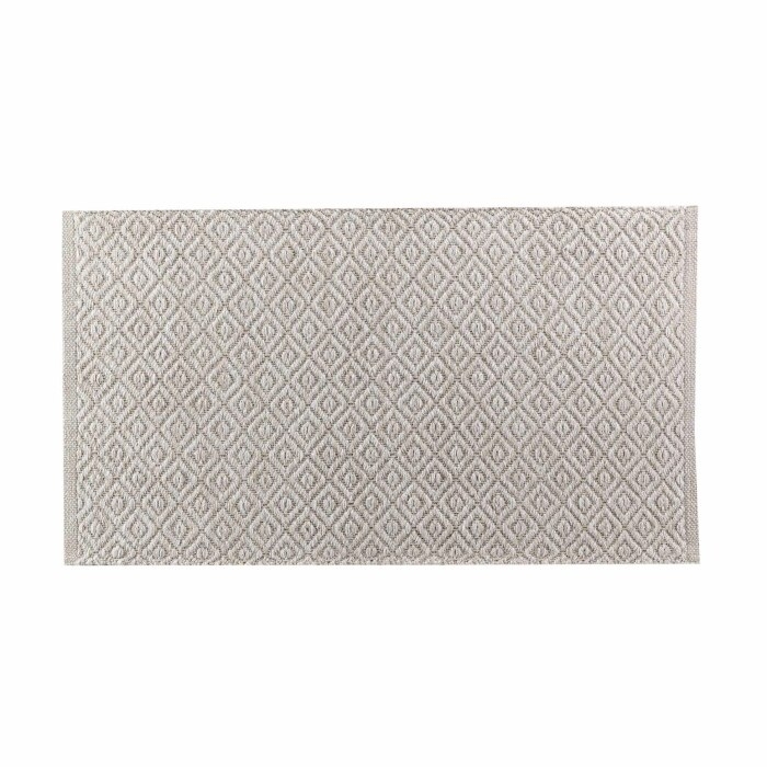 Tapis rectangle 50 x 80 cm coton/polyester tisse matteo Sans