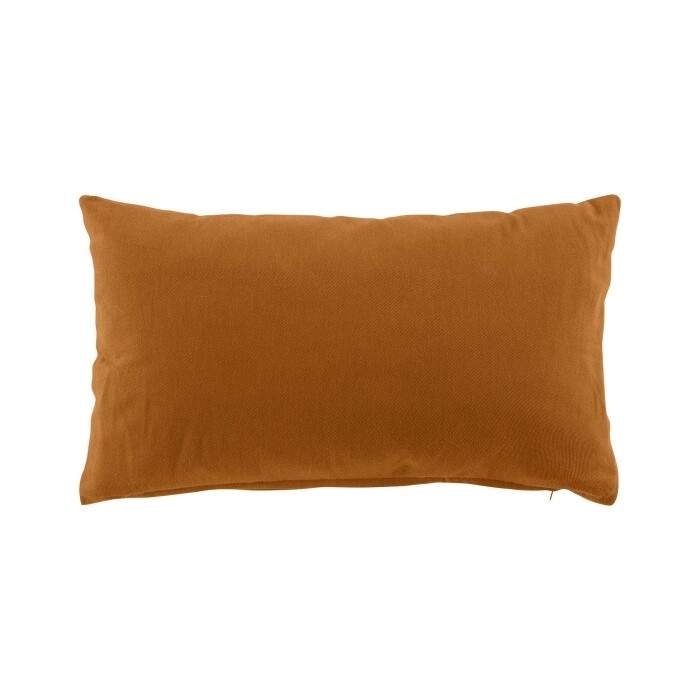 Coussin dehoussable 30 x 50 cm coton/polyester recycle grs twily Camel