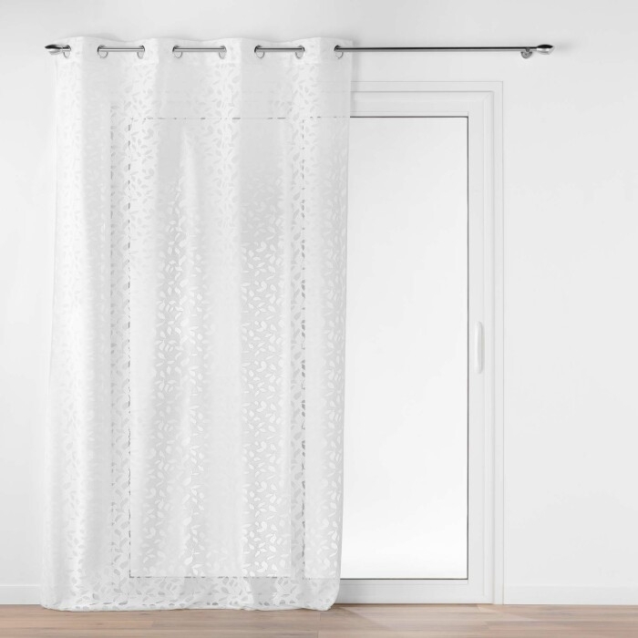 Voilage a oeillets 140 x 240 cm en maille dentelle Manon