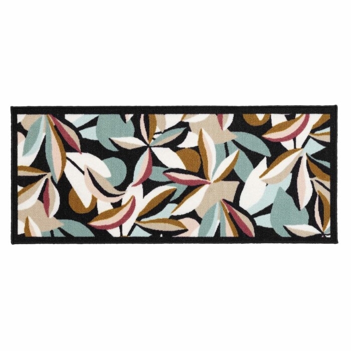 Tapis antirérapant rectangle 50 x 120 cm - imprime lavinia 