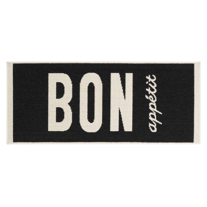 Tapis anti dérapant rectangle 50 x 120 cm bouclette Appetito