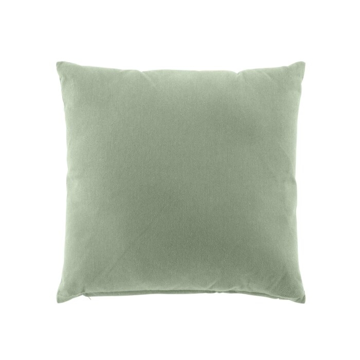 COUSSIN DEHOUSSABLE COMPRESSE 45 x 45 CM COTON/POLYESTER RECYCLE GRS TWILY SAUGE