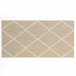 Tapis rectangle 80 x 150 cm tissé plat Damira sur Mon Linge de Maison Tapis rectangle 80 x 150 cm tissé plat Damira
