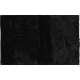 Tapis rectangle 120 x 170 cm imitation fourrure Féline - Noir