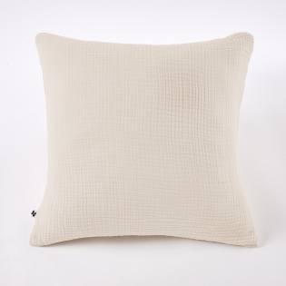 Taie d'Oreiller 60 x 60 cm Quadruple Gaze de Coton 220 g/m² Bella Pampa sur Mon Linge de Maison Taie d'Oreiller 60 x 60 cm Quadruple Gaze de Coton 220 g/m² Bella Pampa