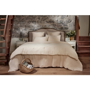Housse de couette 260 x 240 cm quadruple gaze de coton Bella Pampa sur Mon Linge de Maison Housse de couette 260 x 240 cm quadruple gaze de coton Bella Pampa