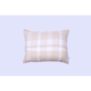 Taie d’oreiller 50 x 70 cm Flanelle de coton HECTOR – Beige