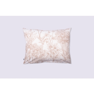 Taie d’oreiller 50 x 70 cm - 100 % coton 57 fils - Imprimé végétal JAVA