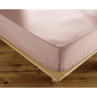Drap-Housse 140 x 190 cm Percale de Coton 120 Fils Unie PERRINE – Blush sur Mon Linge de Maison Drap-Housse 140 x 190 cm Percale de Coton 120 Fils Unie PERRINE – Blush