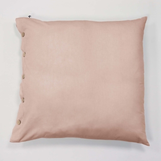 Taie d’oreiller 65 x 65 cm Percale 120 fils Blush – PERRINE sur Mon Linge de Maison Taie d’oreiller 65 x 65 cm Percale 120 fils Blush – PERRINE