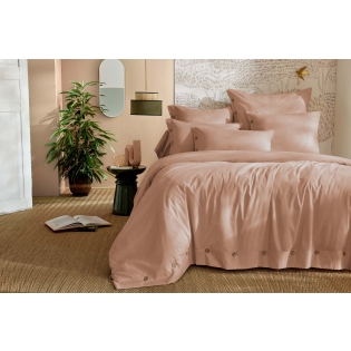 Housse de Couette 240 x 220 cm Percale de Coton 120 Fils Unie PERRINE – Blush sur Mon Linge de Maison Housse de Couette 240 x 220 cm Percale de Coton 120 Fils Unie PERRINE – Blush
