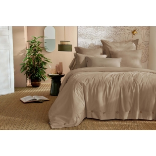Housse de Couette 240 x 220 cm Percale de Coton 120 Fils Unie PERRINE – Ficelle sur Mon Linge de Maison Housse de Couette 240 x 220 cm Percale de Coton 120 Fils Unie PERRINE – Ficelle
