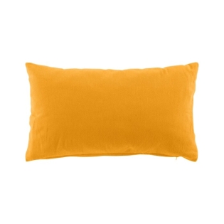 Coussin dehoussable 30 x 50 cm coton/polyester recycle grs twily Jaune