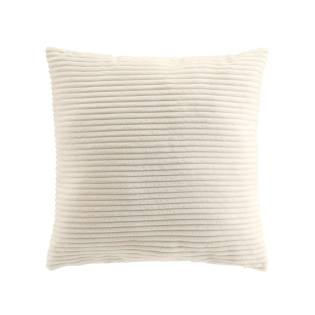Coussin Déhoussable 45 x 45 cm – Velours Relief – Nils Naturel sur Mon Linge de Maison Coussin Déhoussable 45 x 45 cm – Velours Relief – Nils Naturel