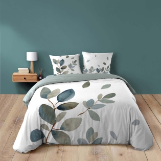 Parure de lit 3 pièces 240 x 220 cm 100% coton 42 fils JOYCE sur Mon Linge de Maison Parure de lit 3 pièces 240 x 220 cm 100% coton 42 fils JOYCE