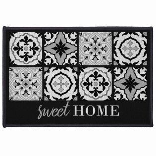 tapis rectangle antidérapant 40 x 60 cm imprime Alfama