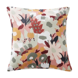 Taie d’oreiller 60 x 60 cm – Gaze de coton imprimée LÉANE