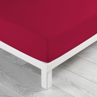 Drap housse 2 personnes 140 x 190 x 30 cm coton bio Biolina Bordeaux sur Mon Linge de Maison Drap housse 2 personnes 140 x 190 x 30 cm coton bio Biolina Bordeaux