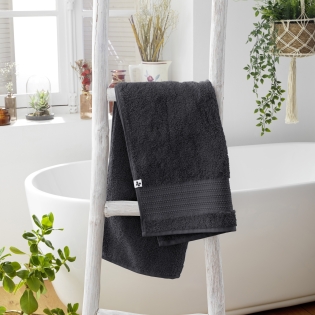 Serviette de toilette 50 x 90 cm – Coton Épais 600 g/m² – Garance Orage