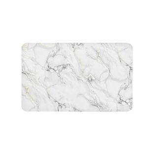 Tapis de bain 50 x 80 cm ultra-absorbant metallise venor Sans