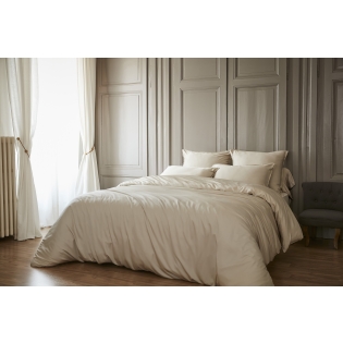 Housse de Couette 240 x 220 cm – Satin de Bambou – Salomé Pampa