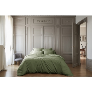 Housse de Couette 240 x 220 cm – Satin de Bambou – Salomé Romarin