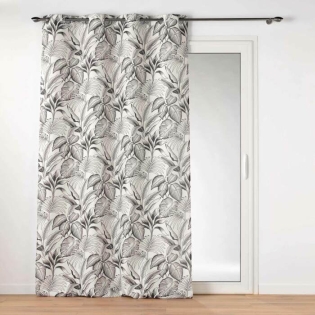 Rideau tamisant 140 x 260 cm polyester imprimé Cabana Naturel