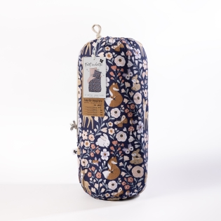 Couette tempérée 140 x 200 cm + 1 taie d’oreiller 60 x 60 cm – Coton Réversible – Forêt Enchantée