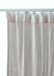 Lot de 2 Rideaux Galon Fronceur double Gaze de coton – Perle – 140 x 240 cm