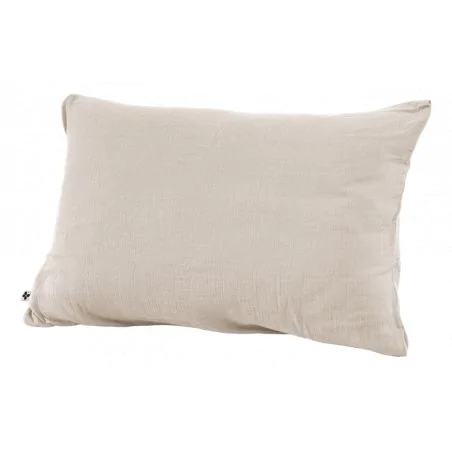 Taie d'oreiller en double gaze de coton – 50 x 70 cm – Pampa