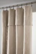 Lot de 2 Rideaux en coton Ajustables Sixtine – Pampa – 140 x 270 cm