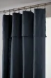 Lot de 2 Rideaux en coton Ajustables Sixtine – Marine – 140 x 270 cm