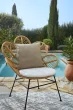 Housse de Coussin extérieur 45x45 cm - Naïa Beige