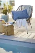 Housse de Coussin d'extérieur 40 x 60 cm – Vickie Bleu