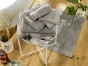 Tapis de bain 50 x 70 cm coton 600 gr Garance argile Taupe