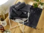 Tapis de bain 50 x 70 cm coton 600 gr Garance Anthracite