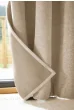 Rideau Occultant Galon Fronceur 140 x 260 cm Blackout & Polaire Bjorn Beige