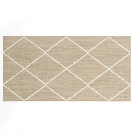Tapis rectangle 80 x 150 cm tissé plat Damira