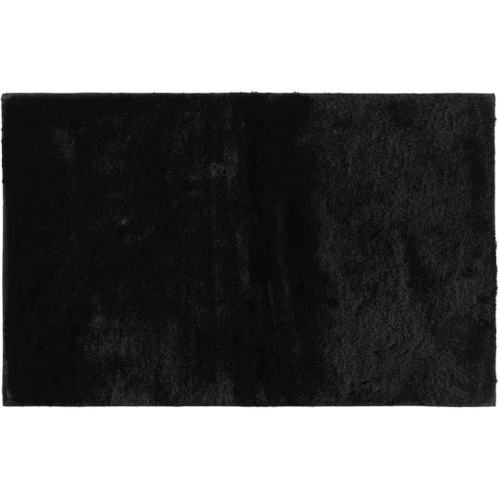 Tapis rectangle 120 x 170 cm imitation fourrure Féline - Noir