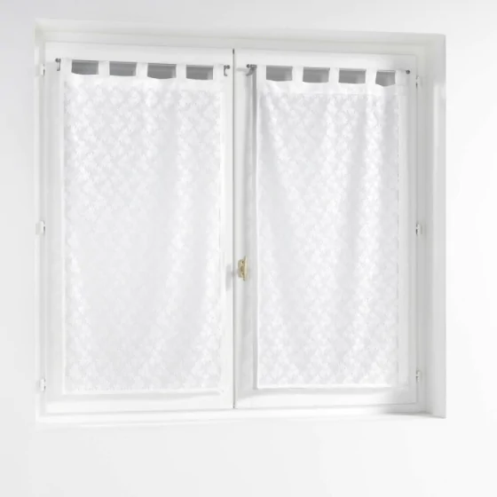 Paire droite passants 2 x 60 x 90 cm maille fanny Sans