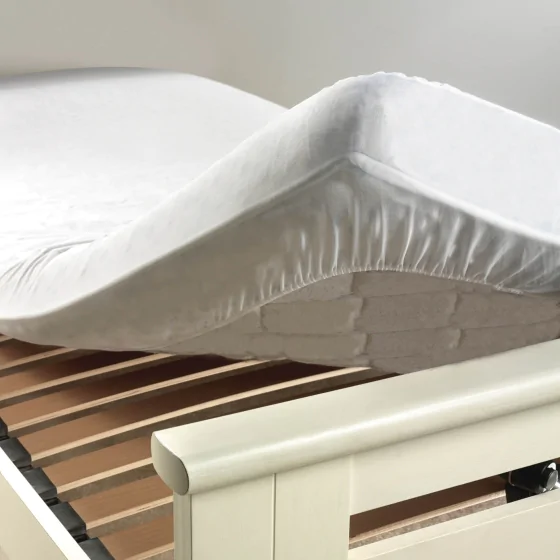 Protege matelas 90 x 190 cm molleton Molly bonnet 30 cm