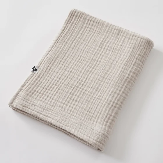 Drap de Bain 90 x 150 cm - Double Gaze de Coton 220 g/m² - Gaia Pampa