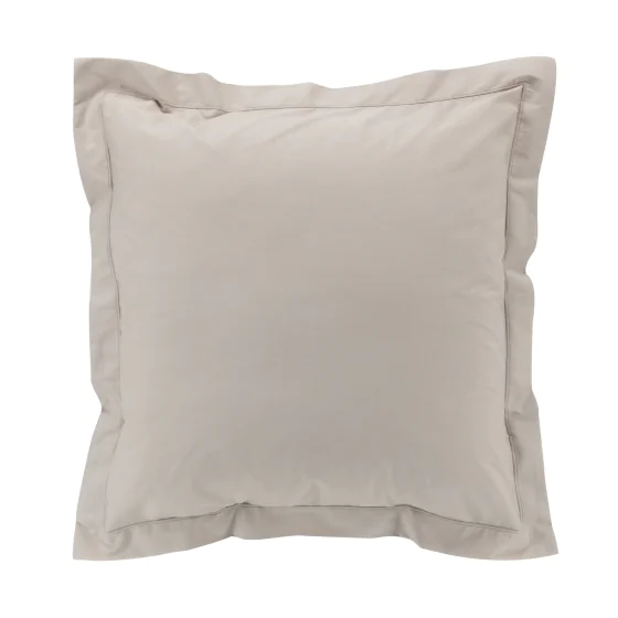 Taie d'oreiller 63 x 63 cm en percale uni 78 fils Lin