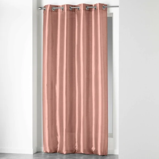 Rideau effet brillant 140 x 240 cm Shana Rose poudré