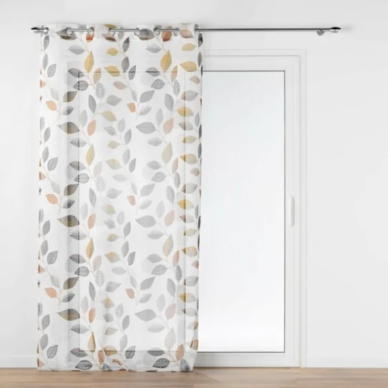 Panneau a oeillets 140 x 280 cm voile sable imprime vahine Sans