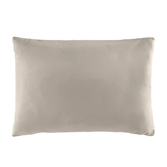 Taie d'oreiller forme sac 50 x 70 cm microfibre unie oscar Naturel
