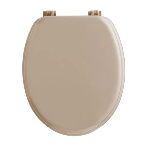 Abatt. wc charnieres plastique 18 pouces mdf uni vitamine sdb Taupe